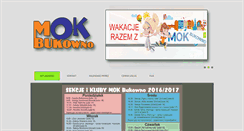 Desktop Screenshot of mokbukowno.pl